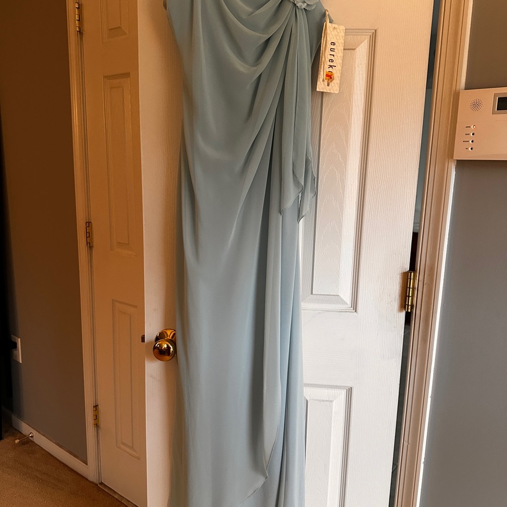 Elegant Light Blue Gown